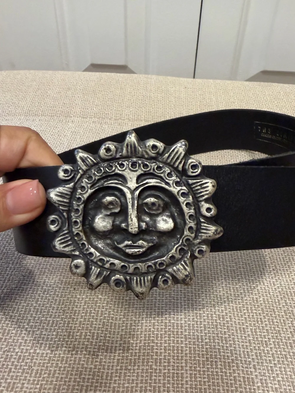The Limited black leather